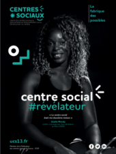 affiche-campagne-ambassadeurs-centres-sociaux-Gisele-Mendy