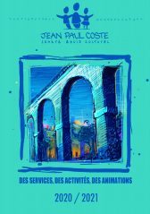 plaquette-activites-services-animations-csc-jean-paul-coste-2020-2021